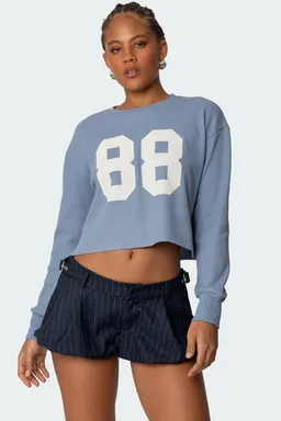 Remera manga larga waffle de Edikted en Buzos y Sweaters para argentina