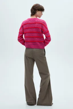 Sweater calado bicolor de Mango en Buzos y Sweaters para argentina