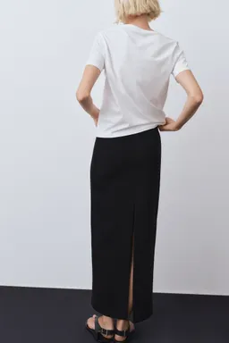 Remera algodón cuello pico de Mango en Remeras para argentina