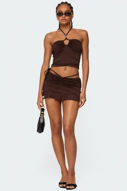 Mini falda fruncida koda de Edikted en Swimwear y Beachwear para argentina