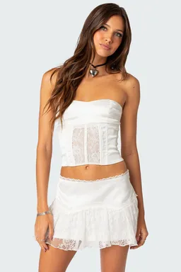 Corset lex satén encaje de Edikted en Ropa Interior y Medias para argentina