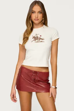 Remera gráfica western de Edikted en Remeras para argentina