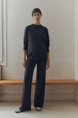 Jersey cuello redondo premamá de Mango en Buzos y Sweaters para argentina