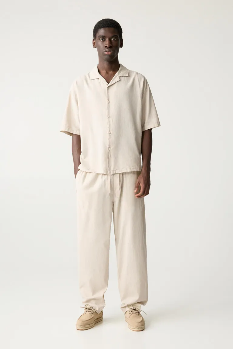 Jogger con lino de Pull&Bear en Pantalones para argentina