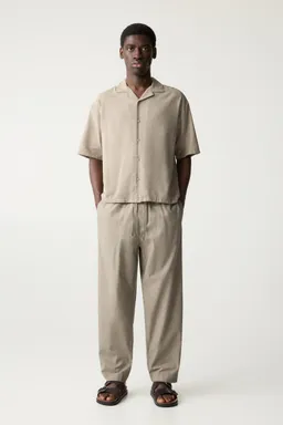 Jogger con lino de Pull&Bear en Pantalones para argentina