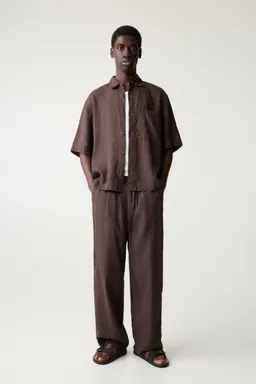 Jogger de lino de Pull&Bear en Pantalones para argentina