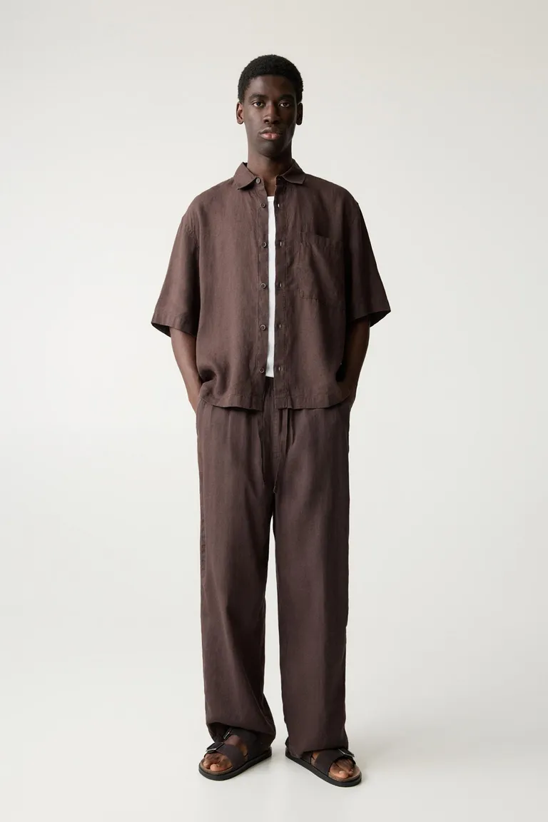 Jogger de lino de Pull&Bear en Pantalones para argentina