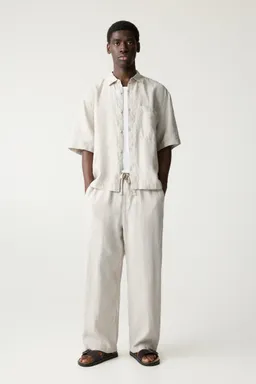 Jogger de lino de Pull&Bear en Pantalones para argentina