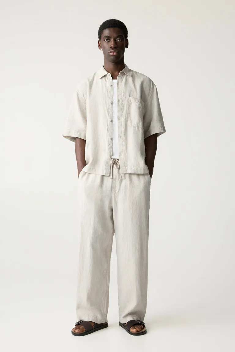 Jogger de lino de Pull&Bear en Pantalones para argentina