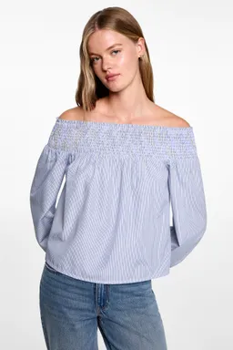 Blusa con hombros descubiertos de Mango Teen en Blusas para argentina