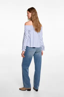 Blusa con hombros descubiertos de Mango Teen en Blusas para argentina