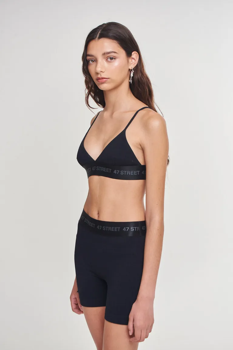 Shorts deportivos negros de alta calidad para mujeres de 47 Street en Shorts para argentina