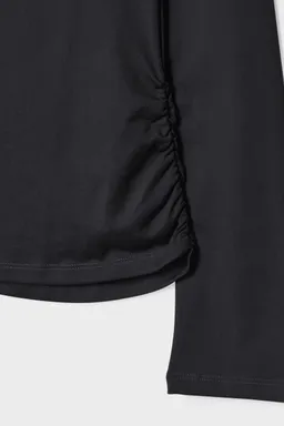 Remera manga larga frunce de Stradivarius en Remeras para argentina