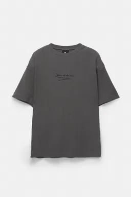 Remera waffle manga corta de Pull&Bear en Remeras y Polos para argentina