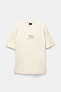 Remera waffle manga corta de Pull&Bear en Remeras y Polos para argentina