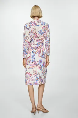 Vestido floral con lazo de Mango en Vestidos para argentina