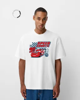 Remera cars manga corta de Bershka en Remeras y Polos para argentina