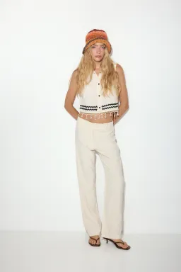 Pantalón lino magdalena de Audaz en Pantalones para argentina