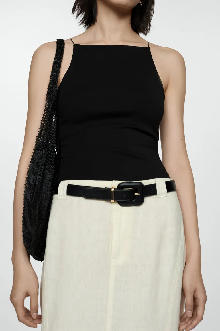 Top entallado halter de Mango en Tops para argentina