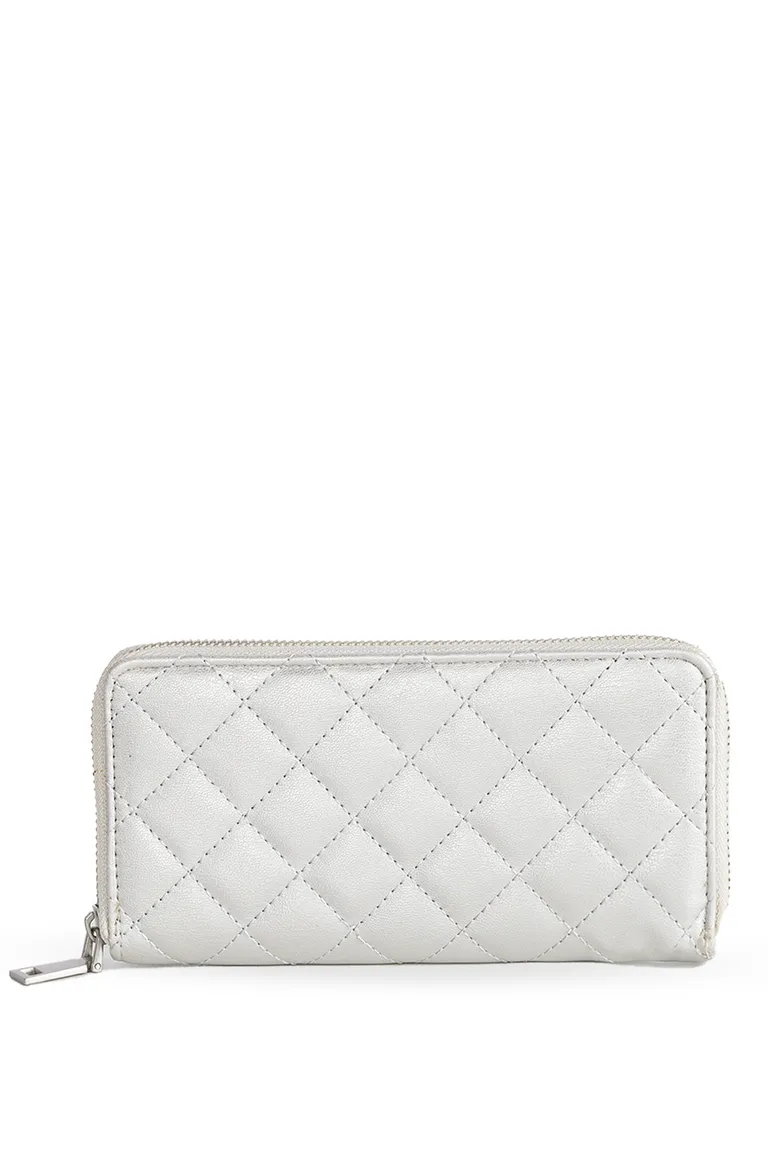 Billetera rectangular con diseño acolchado y cierre perimetral de Kill en Billeteras y Monederos para argentina