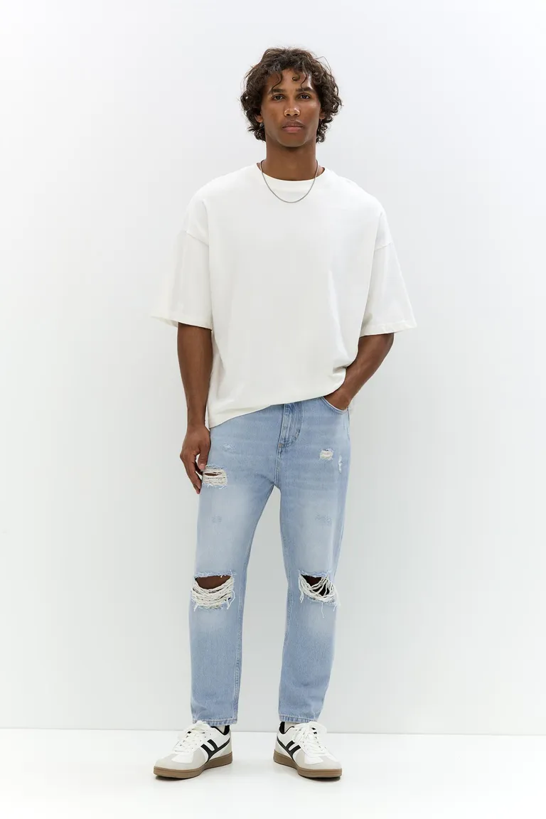 Jeans relaxed rotos de Pull&Bear en Pantalones para argentina