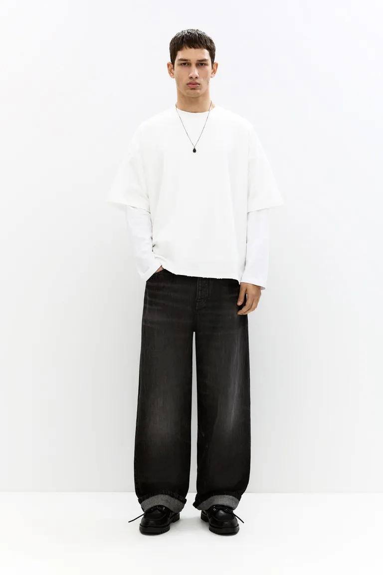 Jeans baggy loose selvedge de Pull&Bear en Pantalones para argentina