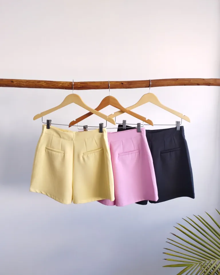 Shorts sastrados básicos en diversos tonos elegantes y versátiles para mujeres de Lemmon en Shorts para argentina