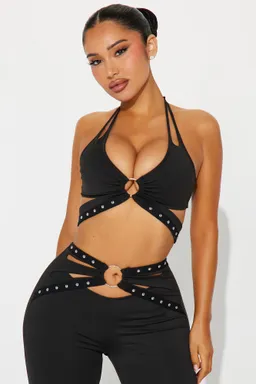 Conjunto pantalón tiras myla de Fashion Nova en Swimwear y Beachwear para argentina