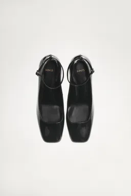 Zapatos taco efecto charol de Mango en Zapatos con Tacos para argentina