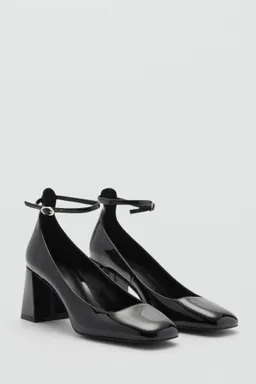 Zapatos taco efecto charol de Mango en Zapatos con Tacos para argentina