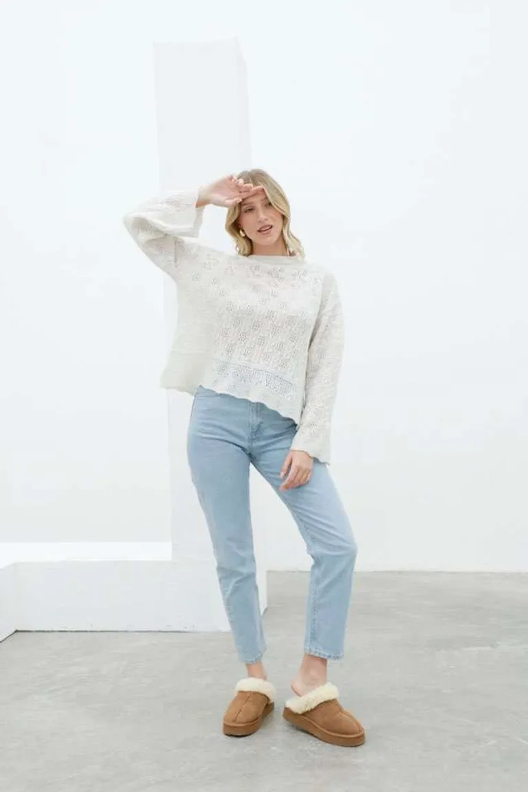 Sweater Tejido Multitrama de Hesed en Buzos y Sweaters para argentina