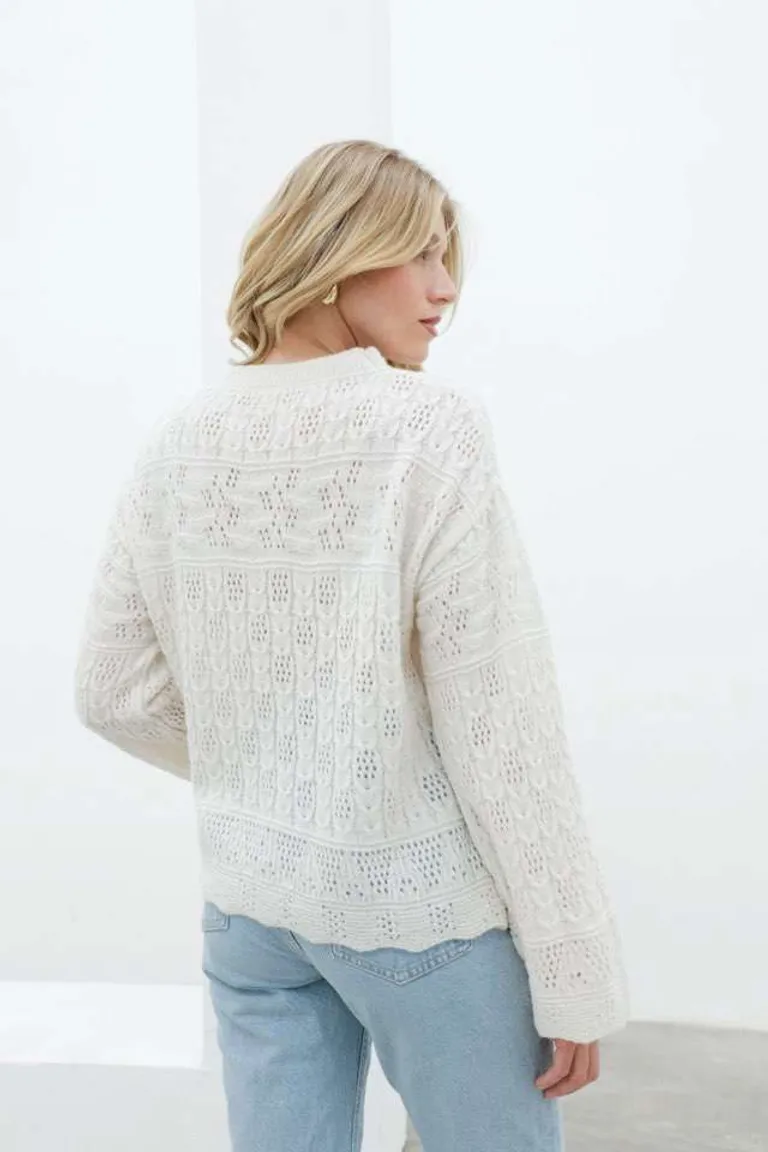 Sweater Tejido Multitrama de Hesed en Buzos y Sweaters para argentina