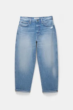 Jeans barrel tiro medio de Pull&Bear en Pantalones para argentina