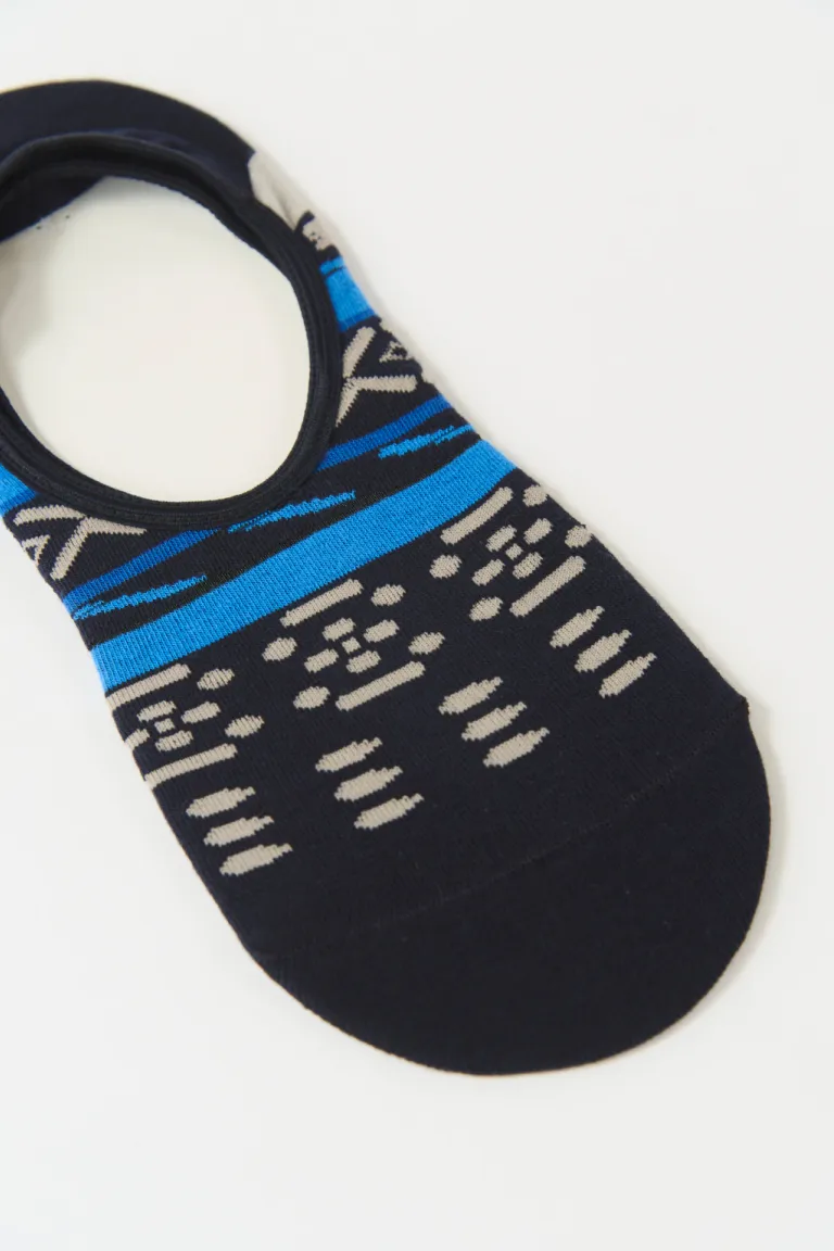 Medias sin costuras negras con diseño geométrico para hombre de Bensimon en Ropa Interior y Medias para argentina