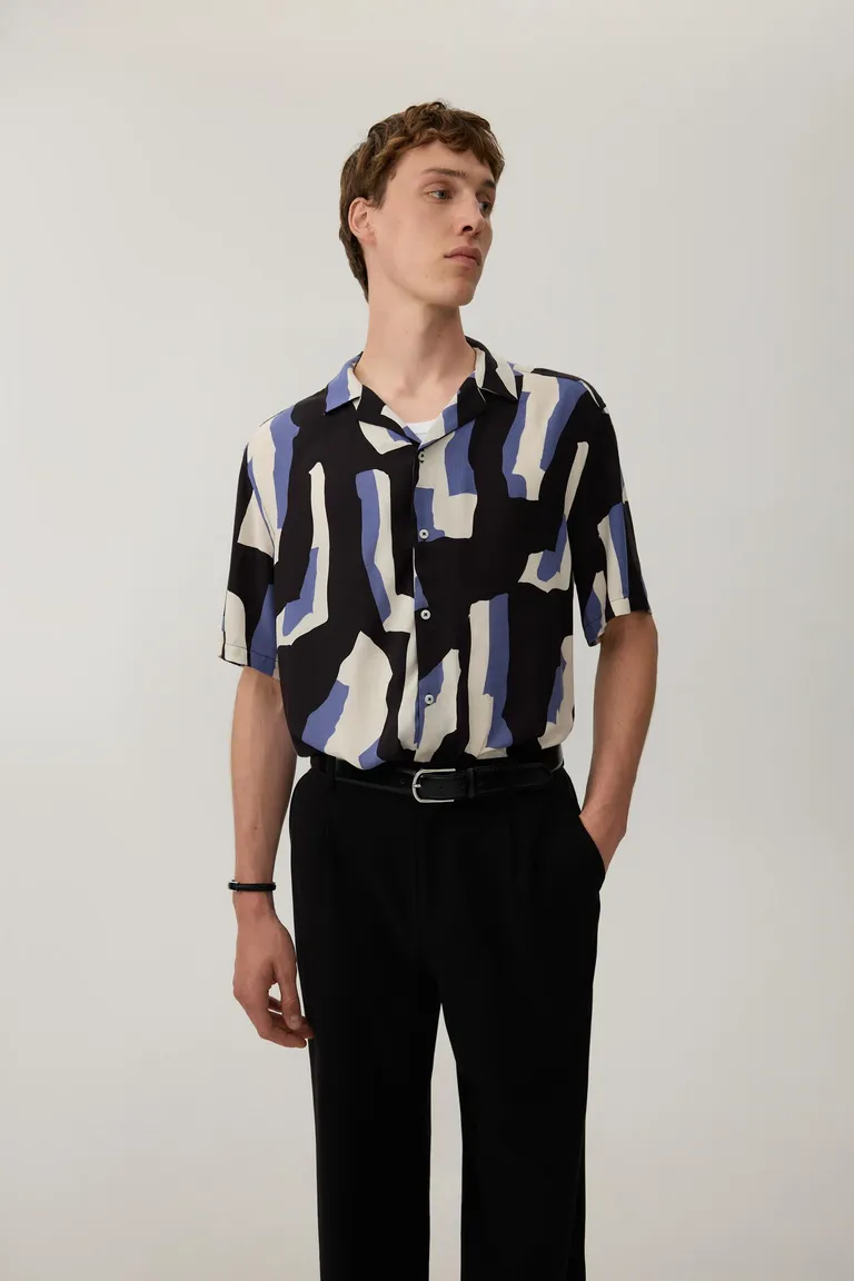 Camisa estilo resort estampada de Lefties en Camisas para argentina