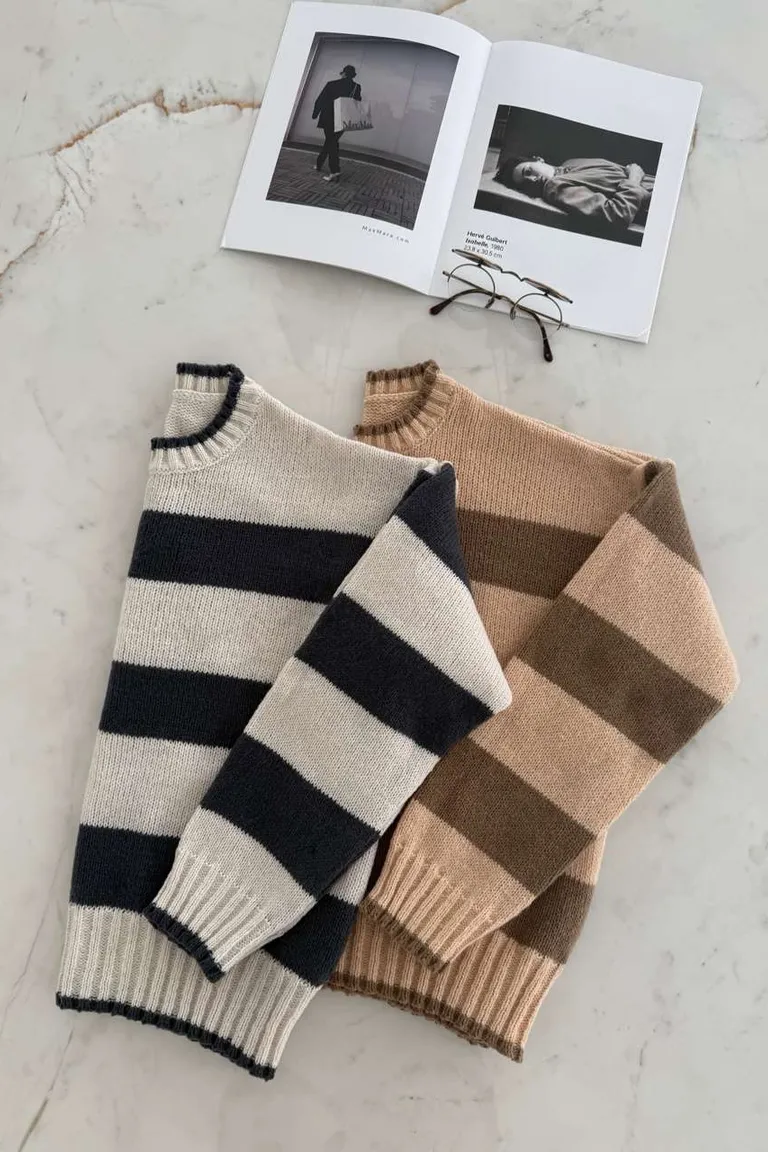 Sweater Rayado Acogedor de Hesed en Buzos y Sweaters para argentina