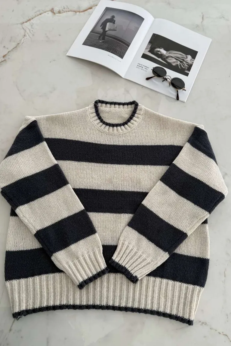 Sweater Rayado Acogedor de Hesed en Buzos y Sweaters para argentina