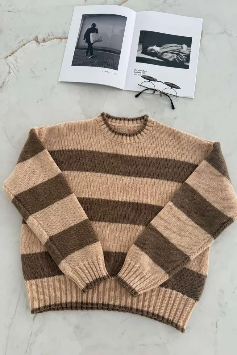 Sweater Rayado Acogedor de Hesed en Buzos y Sweaters para argentina