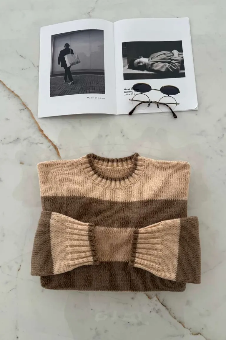 Sweater Rayado Acogedor de Hesed en Buzos y Sweaters para argentina