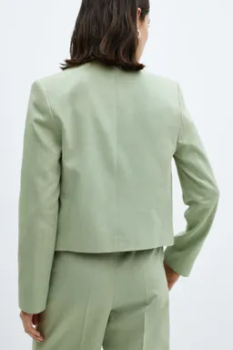 Americana crop con botones de Mango en Blazers para argentina