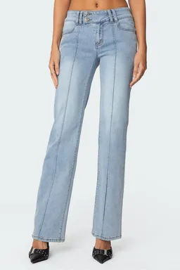 Jeans bota baja avril de Edikted en Pantalones para argentina