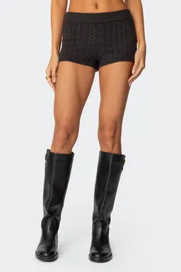 Shorts avey tejido trenzado de Edikted en Shorts para argentina