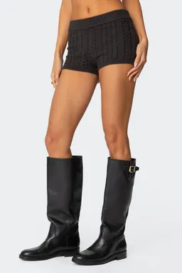 Shorts avey tejido trenzado de Edikted en Shorts para argentina