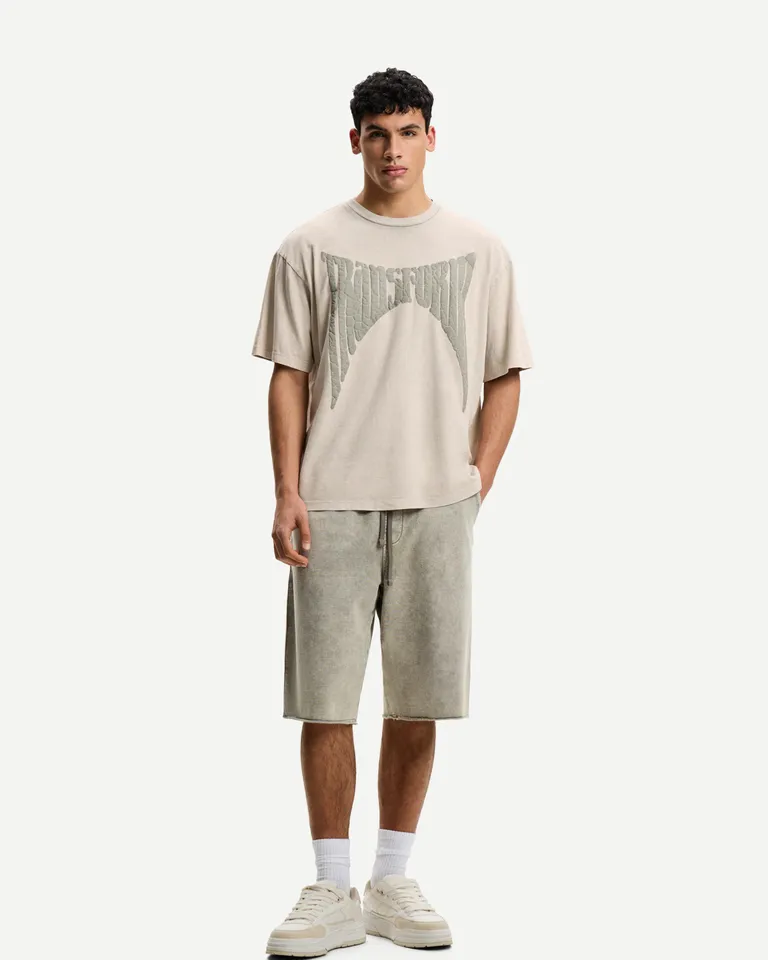 Bermuda baggy efecto lavado de Bershka en Bermudas y Shorts para argentina