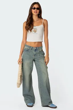 Jeans carpenter tiro bajo de Edikted en Pantalones para argentina