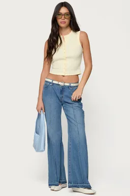 Musculosa basel con botones de Edikted en Tops para argentina