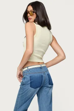 Musculosa basel con botones de Edikted en Tops para argentina