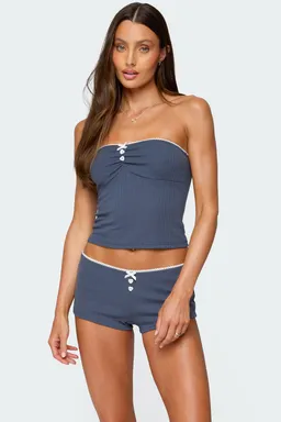 Top tubo isela con puntilla de Edikted en Pijamas y Sleepwear para argentina