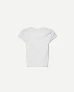 Remera cuello redondo manga corta de Bershka en Remeras para argentina