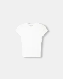Remera cuello redondo manga corta de Bershka en Remeras para argentina